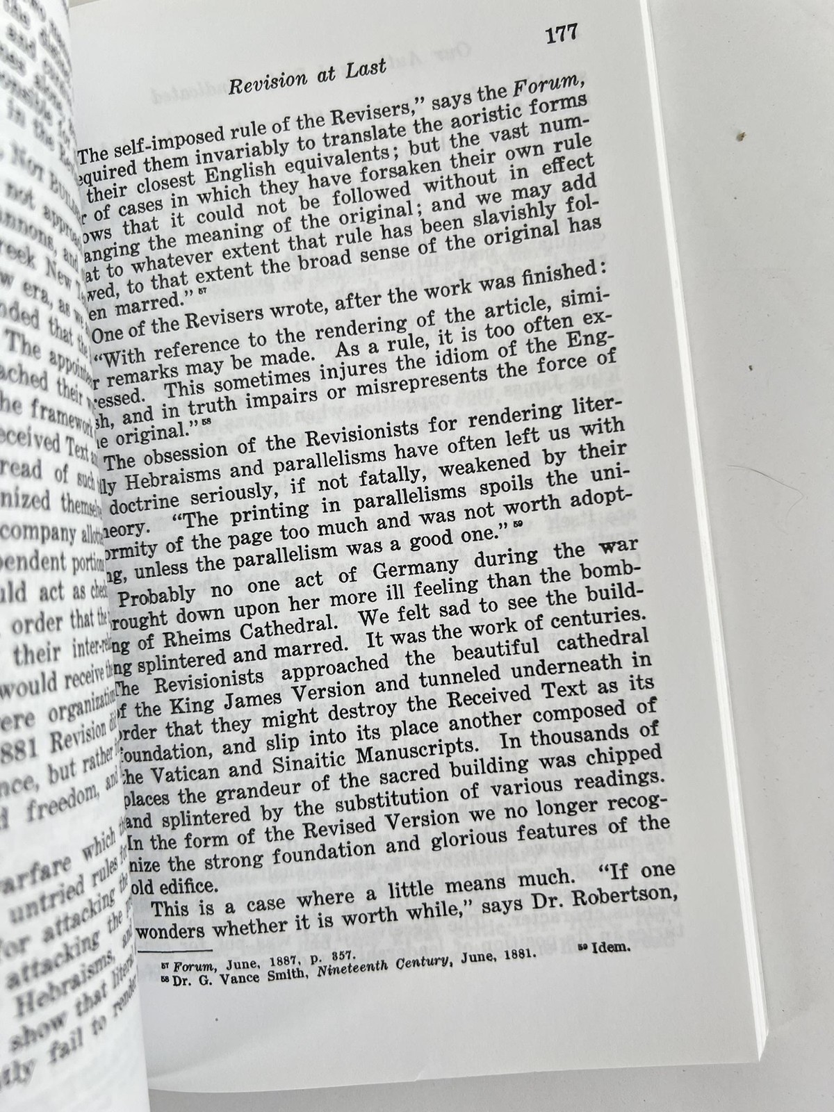 Our Authorized Bible Vindicated Benjamin G Wilkinson TEACH Services Black PB USA