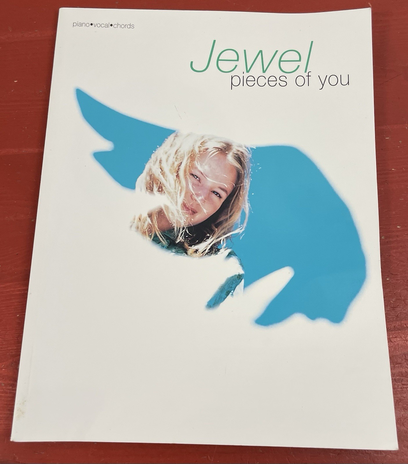Jewel Pieces of You Songbook Sheet Music Piano Vocal Chords VTG Paperback 1997
