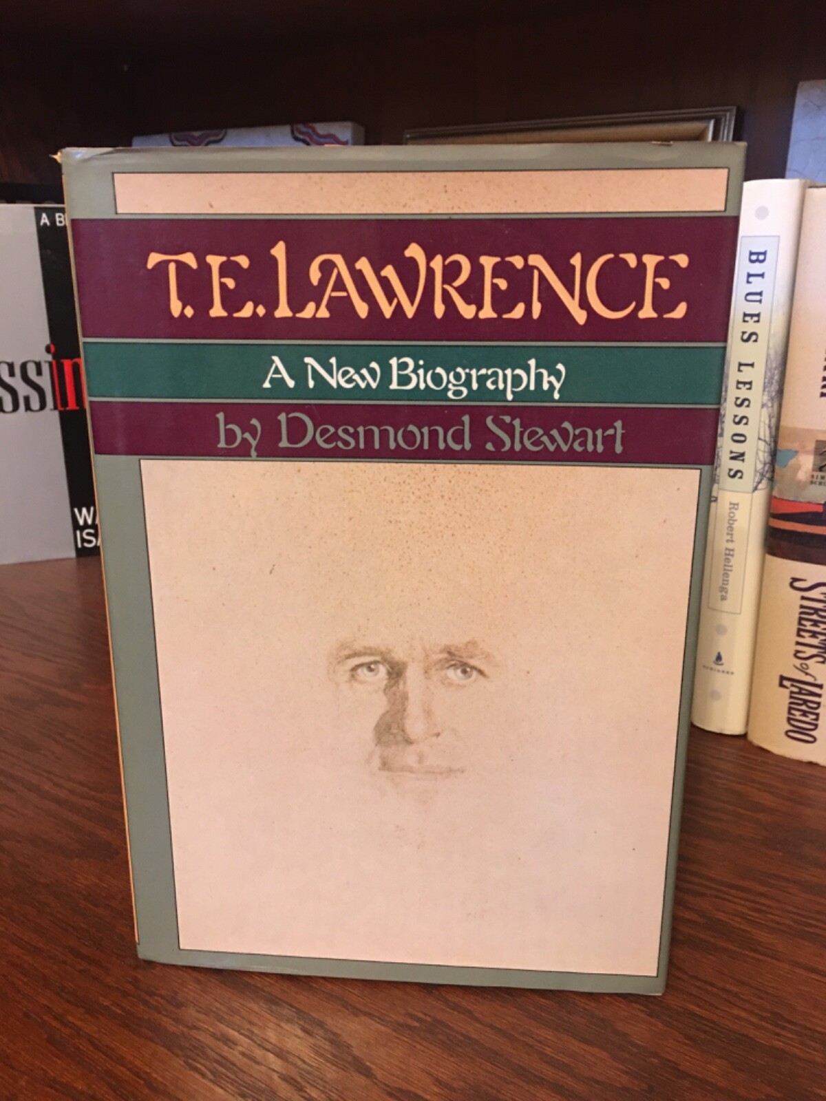 T. E. Lawrence. A New Biography. Desmond Stewart. Harper 1977 Hardcover. Nice