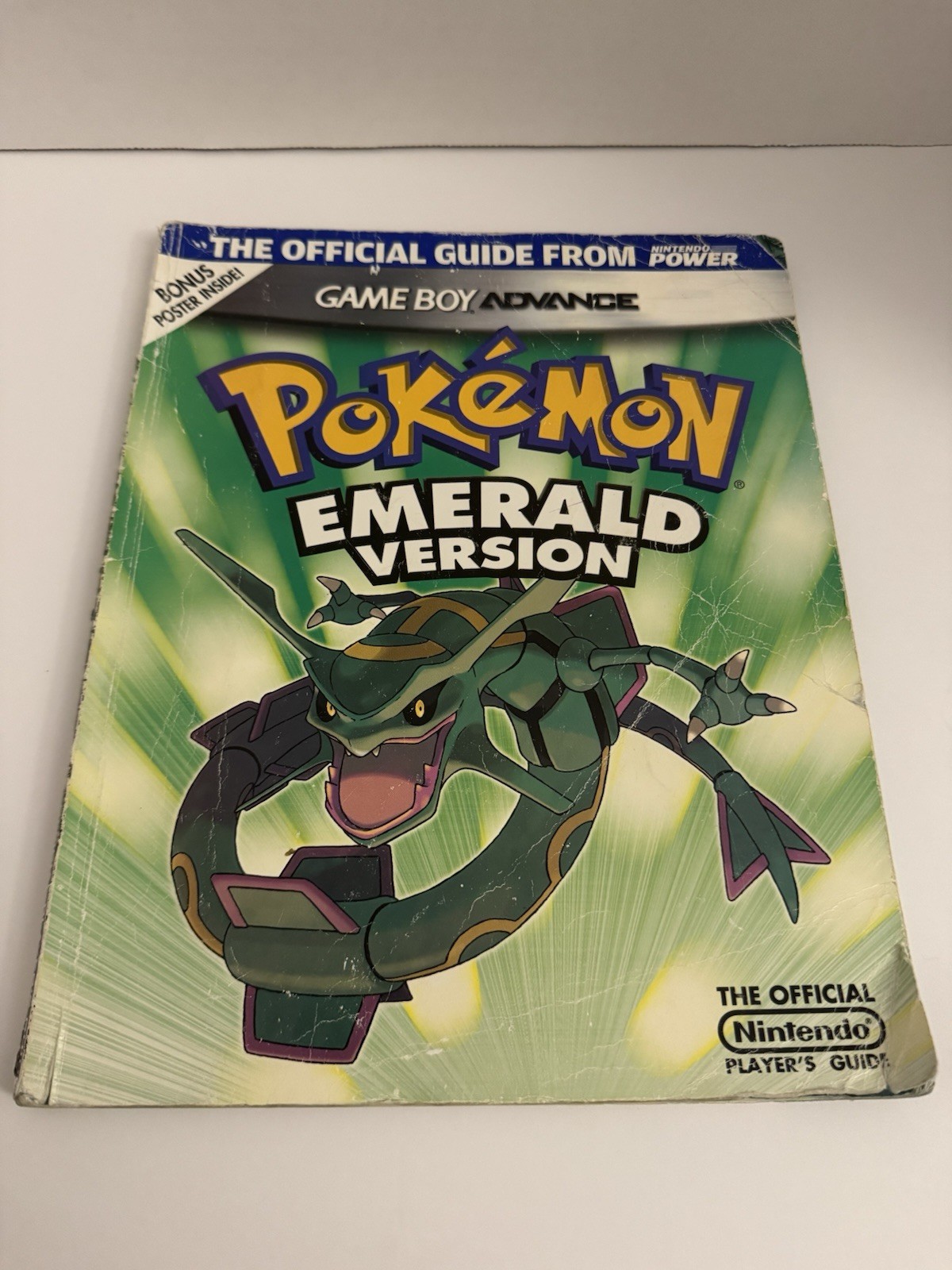 Pokemon Emerald GBA Nintendo Staff Steven Grimm Jessica Folsom Read Description