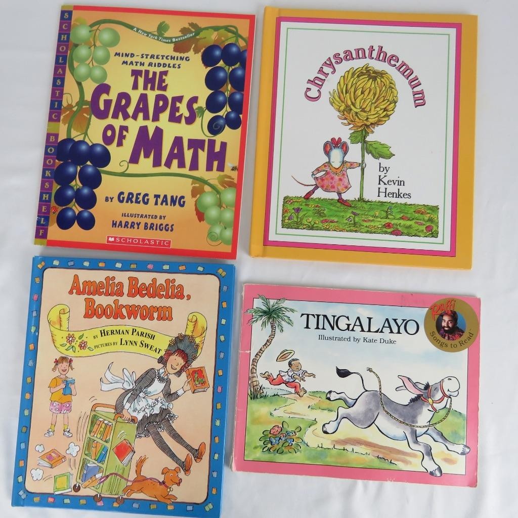 Mix Lot of 40 Story Time Books for Kids Toddlers Daycare Child School SET-1