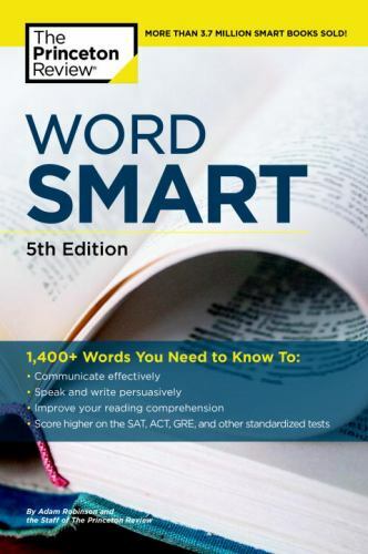 Word Smart, 5th Edition; Smart Guide- paperback, 9780307945020, Princeton Review