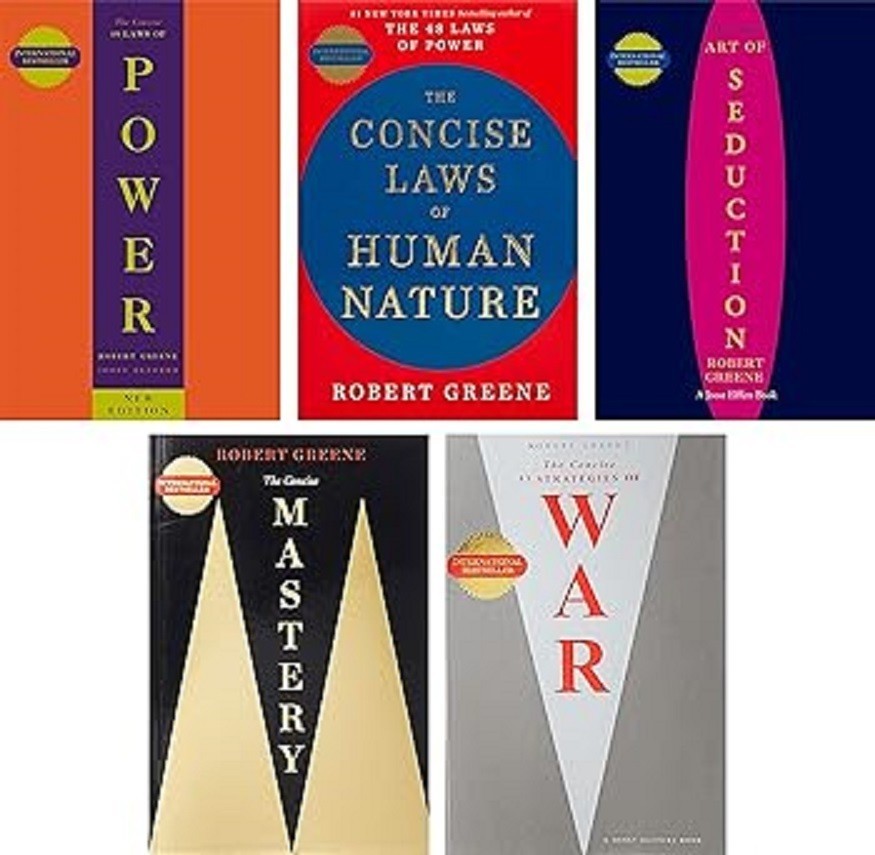 5 Books Set By Robert Greene Paperback Z264
