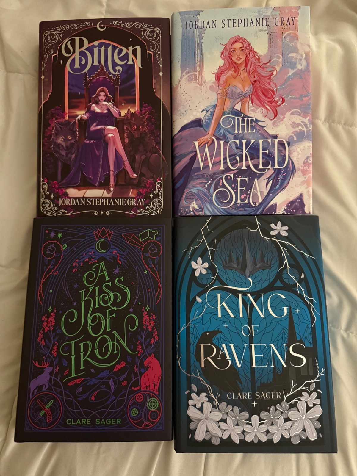 FairyLoot The Wicked Sea, Bitten, King of Ravens & Bookish Box Kiss of Iron