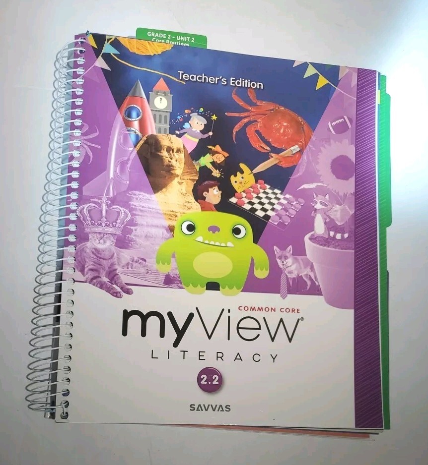 My View Literacy, 2.2: Teacher’s Edition – Pearson Education (Spiral Bound 2020)