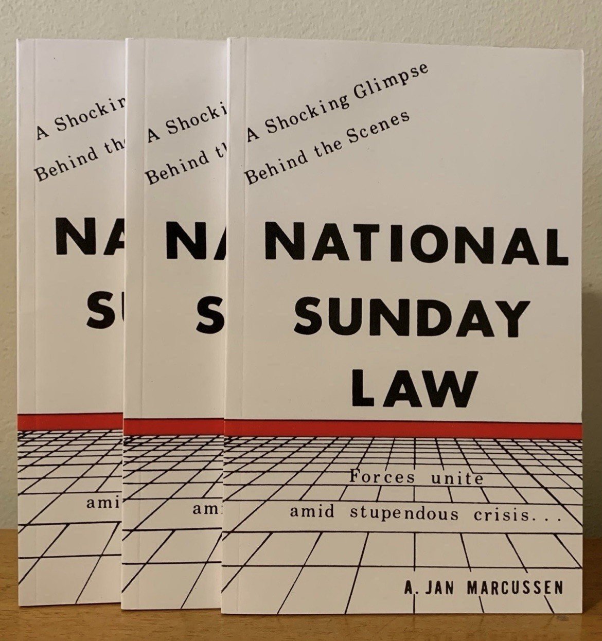 3 NATIONAL SUNDAY LAW BOOKS