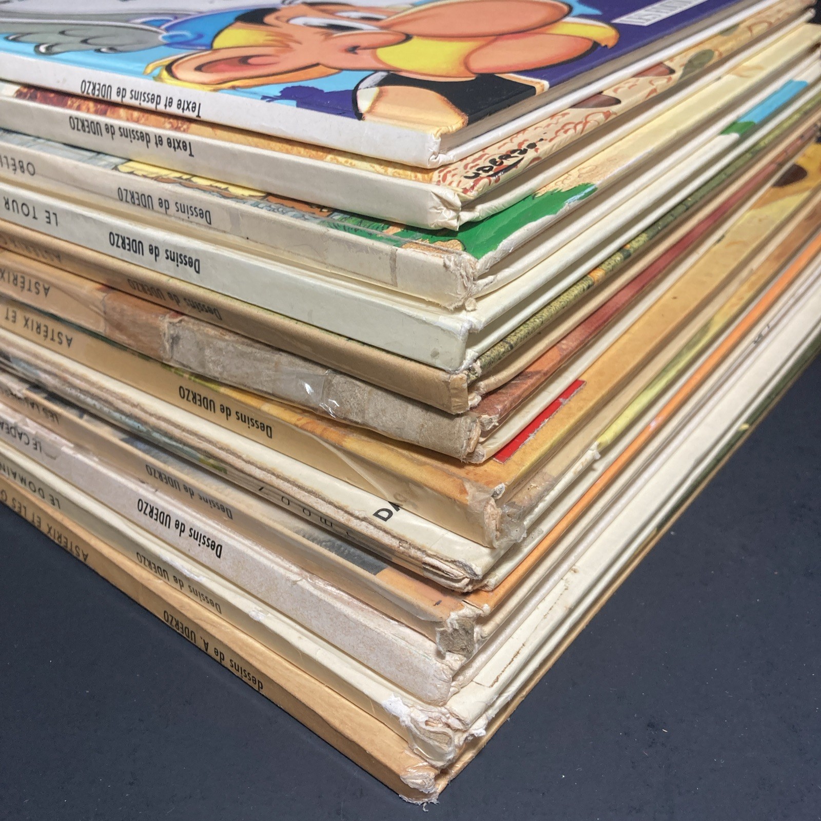 Lot Of 20 Vintage HERGE Les Aventures De TINTIN + ASTERIX OBELIX | French