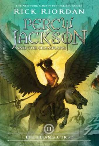 The Titan’s Curse (Percy Jackson and the Olympians, Book 3) – Hardcover – GOOD