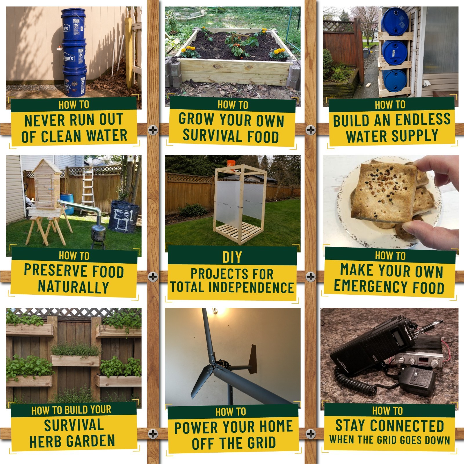 NO GRID Survival Projects