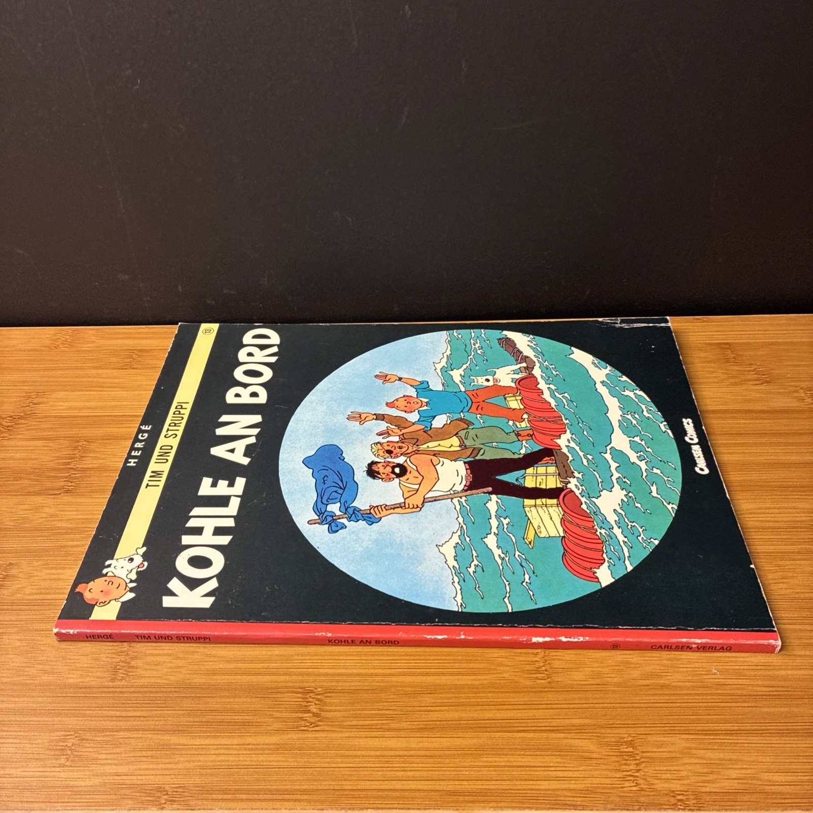 Herge Carlsen Comics Verlag Tim Und Struppi 13 Kohle An Bord 1984 Ed