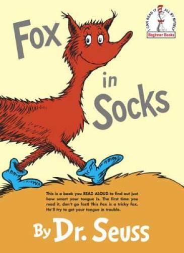Fox in Socks (Beginner Books) – Hardcover By Dr. Seuss – GOOD