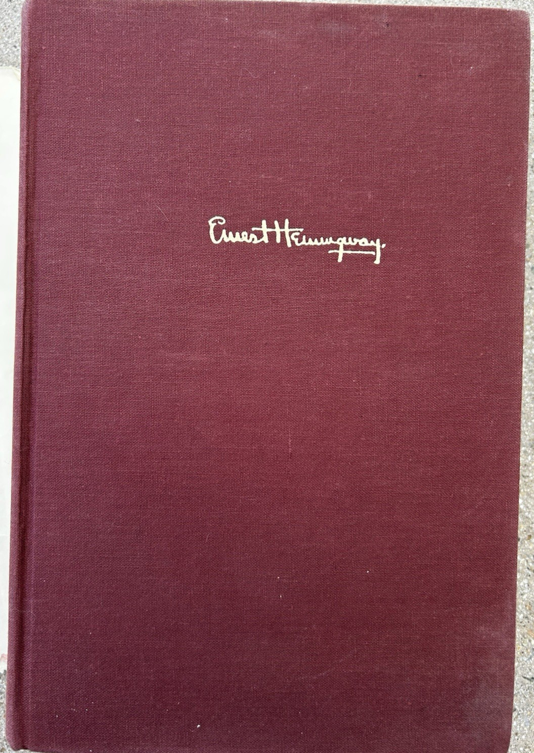 The Enduring Hemingway 1974 Hardcover Poor Dust-jacket Vintage Collectors Book