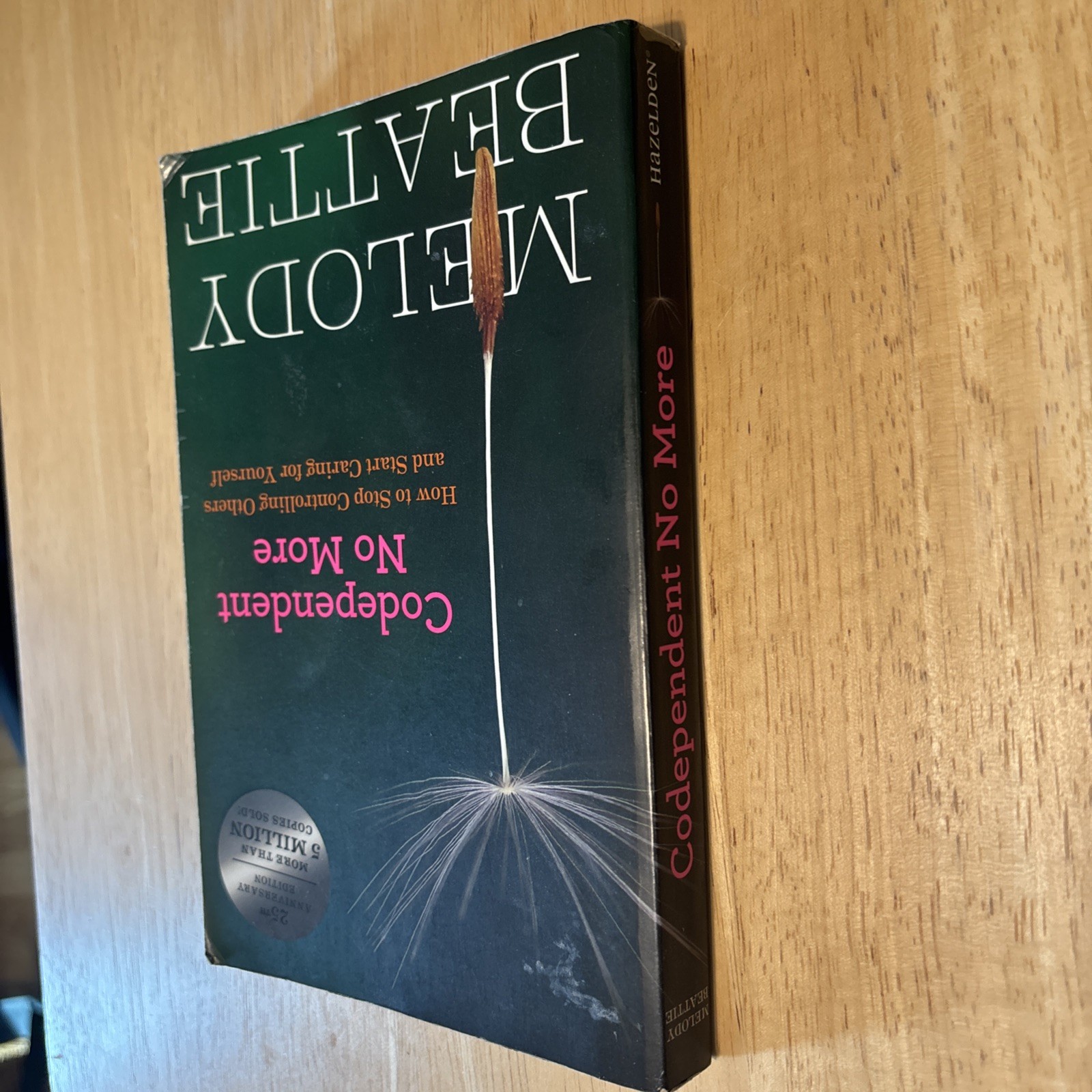 Codependent No More Melody Beattie Self‑Help Book New w/ Small Creased Corner