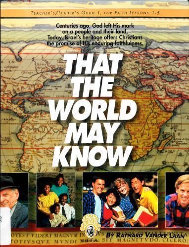 That the World – Lg #1 by Ray Vander Laan (1995, Trade Paperback)