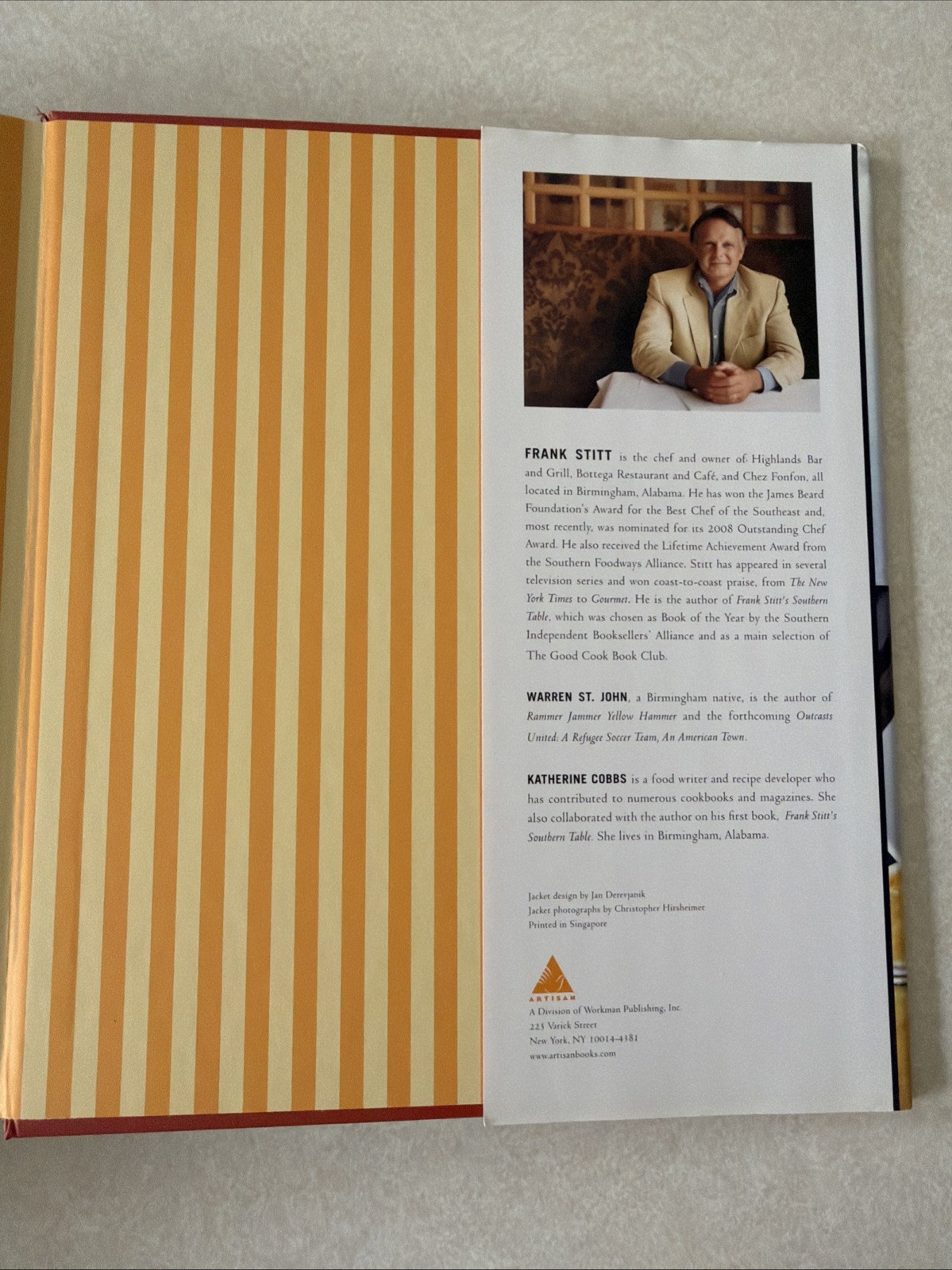 SIGNED Frank Stitt’s Bottega Favorita Southern Chef’s Love Affair w Italian Food