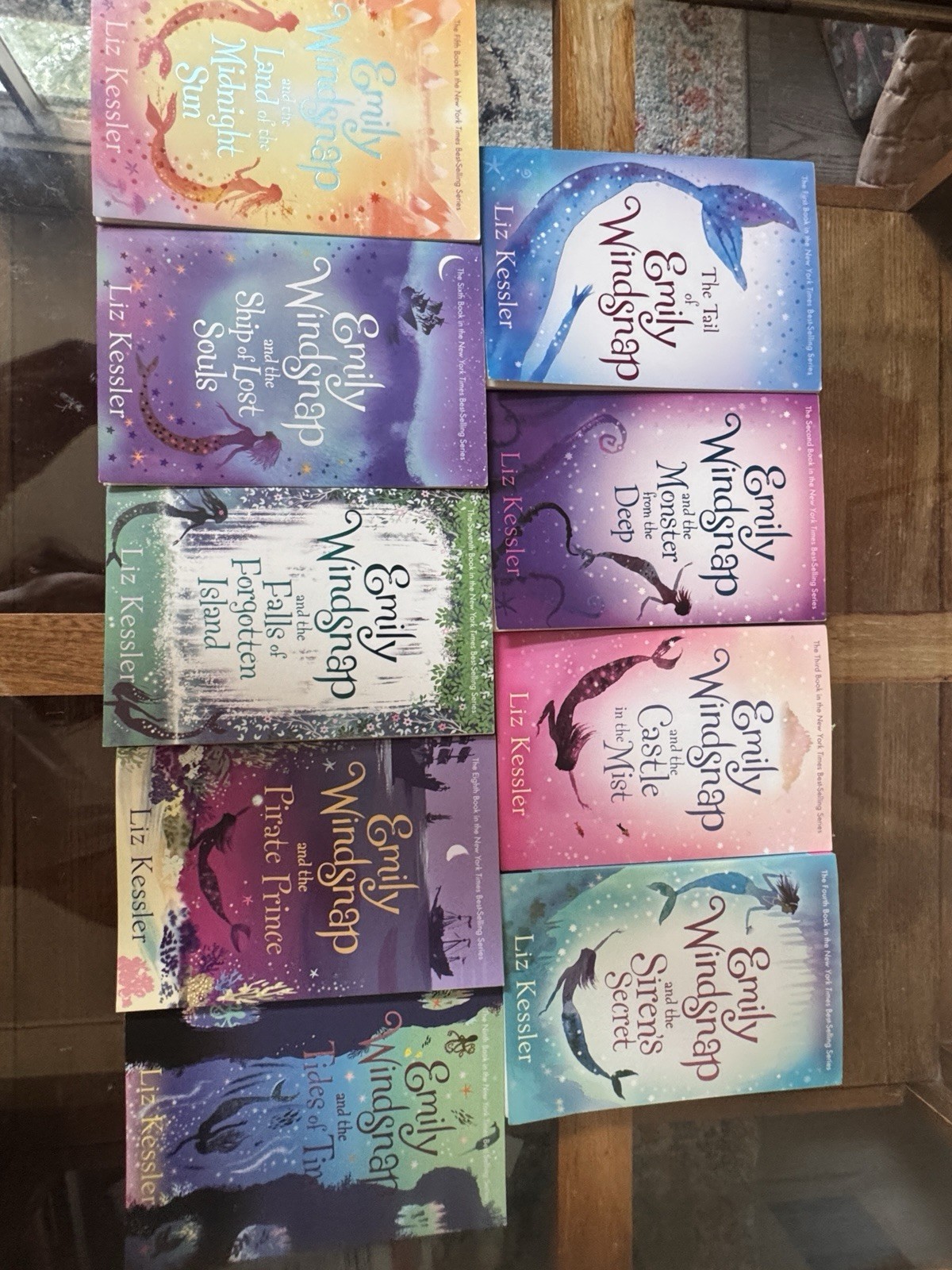 Complete Emily Windsnap Series Books 1-9 Liz Kessler Paperback Lot Candlewick