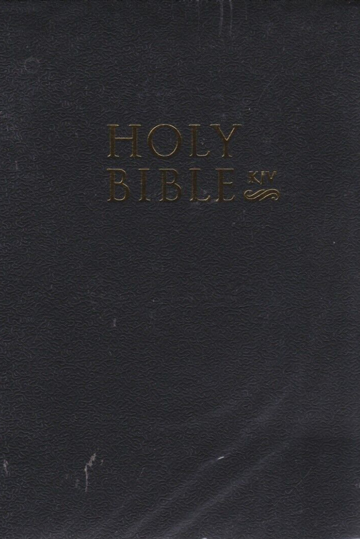 Brand New Black book Holy Bible KJV King James Version 7.5 x 5.25 inch