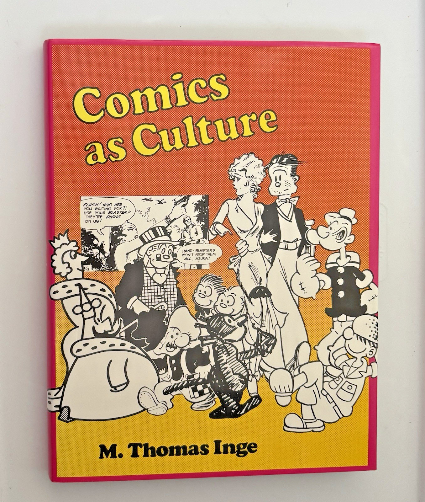 1990 HARDBACK – Comics as Culture – NEW – 177 Pages – By- M. Thomas Ingle –
