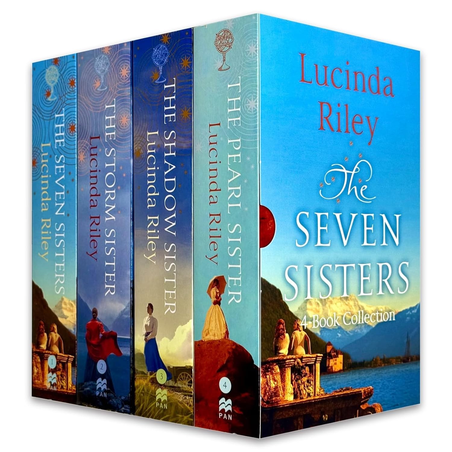 The Seven Sisters Series by Lucinda Riley 4 Books Box Set – Fiction – Paperback