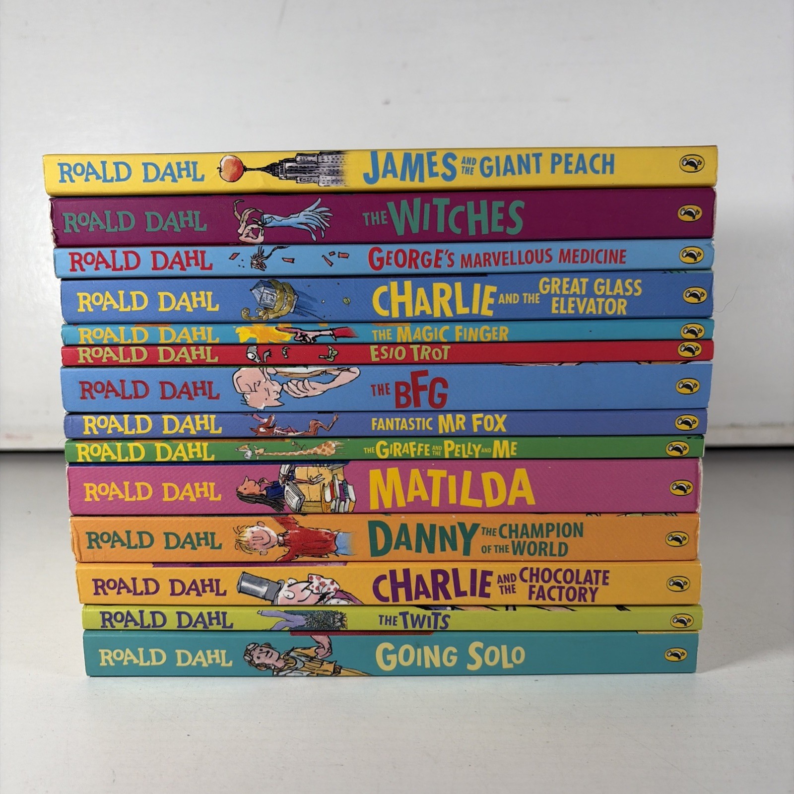 Lot of 14 Roald Dahl Books Paperbacks EUC