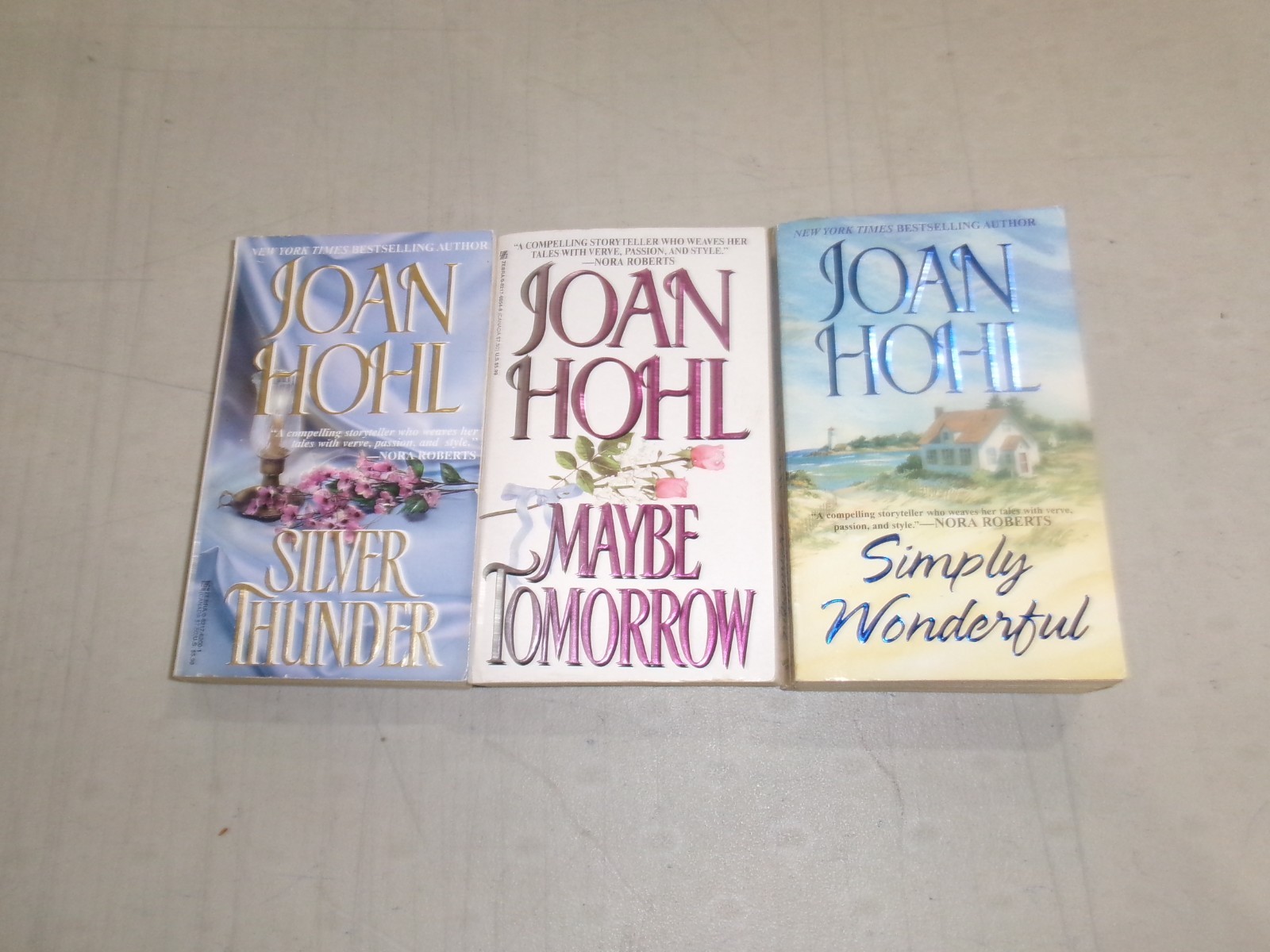 Joan Hohl-Author (A Collection of 4 Standalone Books-Titles Below) Lot 7945