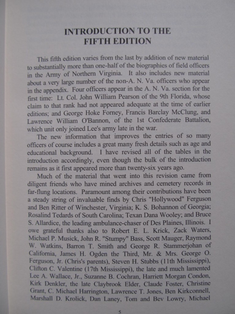 ROBERT E. LEE’S COLONELS – MOST COMPLETE VERSION – BRAND NEW – CIVIL WAR ROSTERS