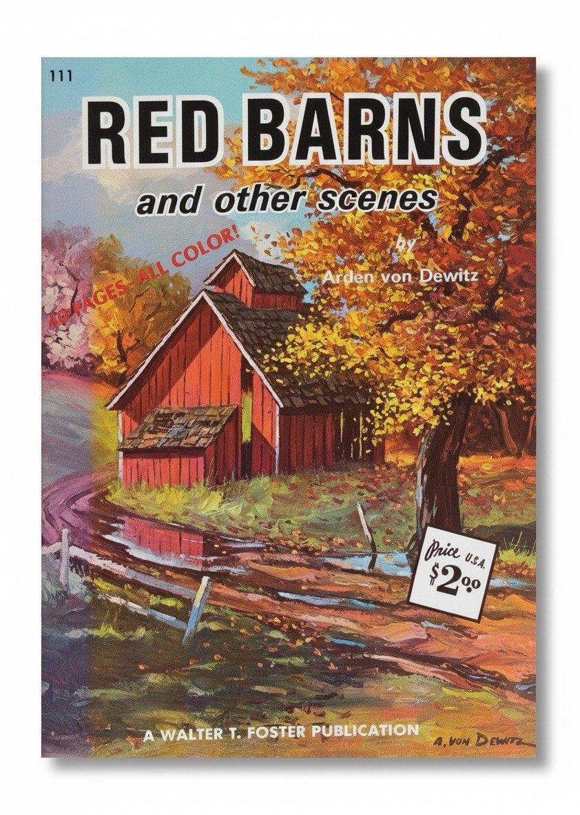 Red Barns and Other Scenes by Arden von Dewitz Walter T Foster Paperback