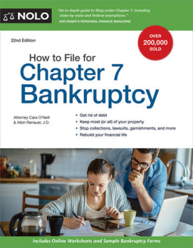 How to File for Chapter 7 Bankruptcy – Paperback – GOOD