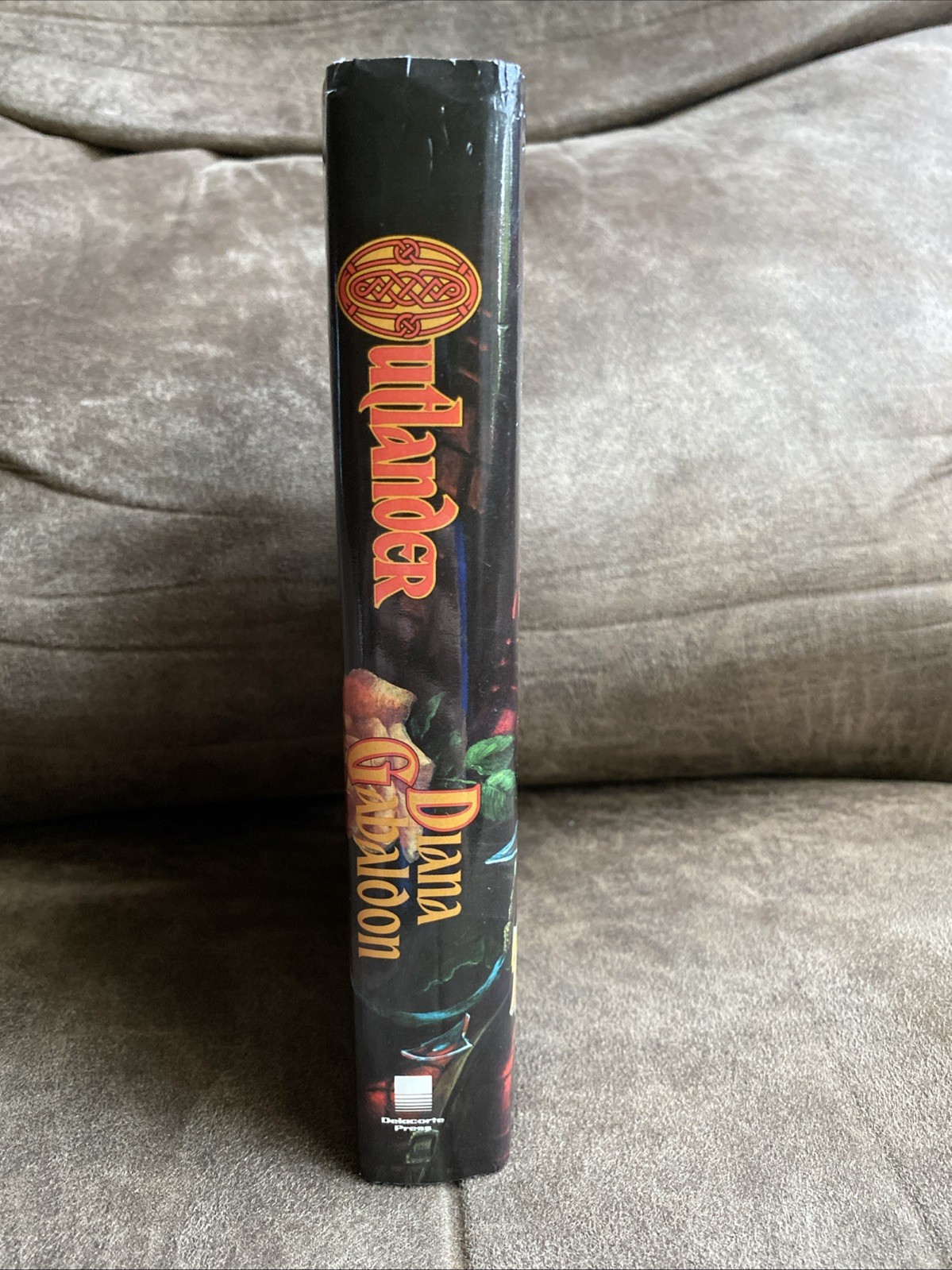 Outlander Diana Gabaldon 1st First Book Club Edition 1991 Hardcover HCDJ