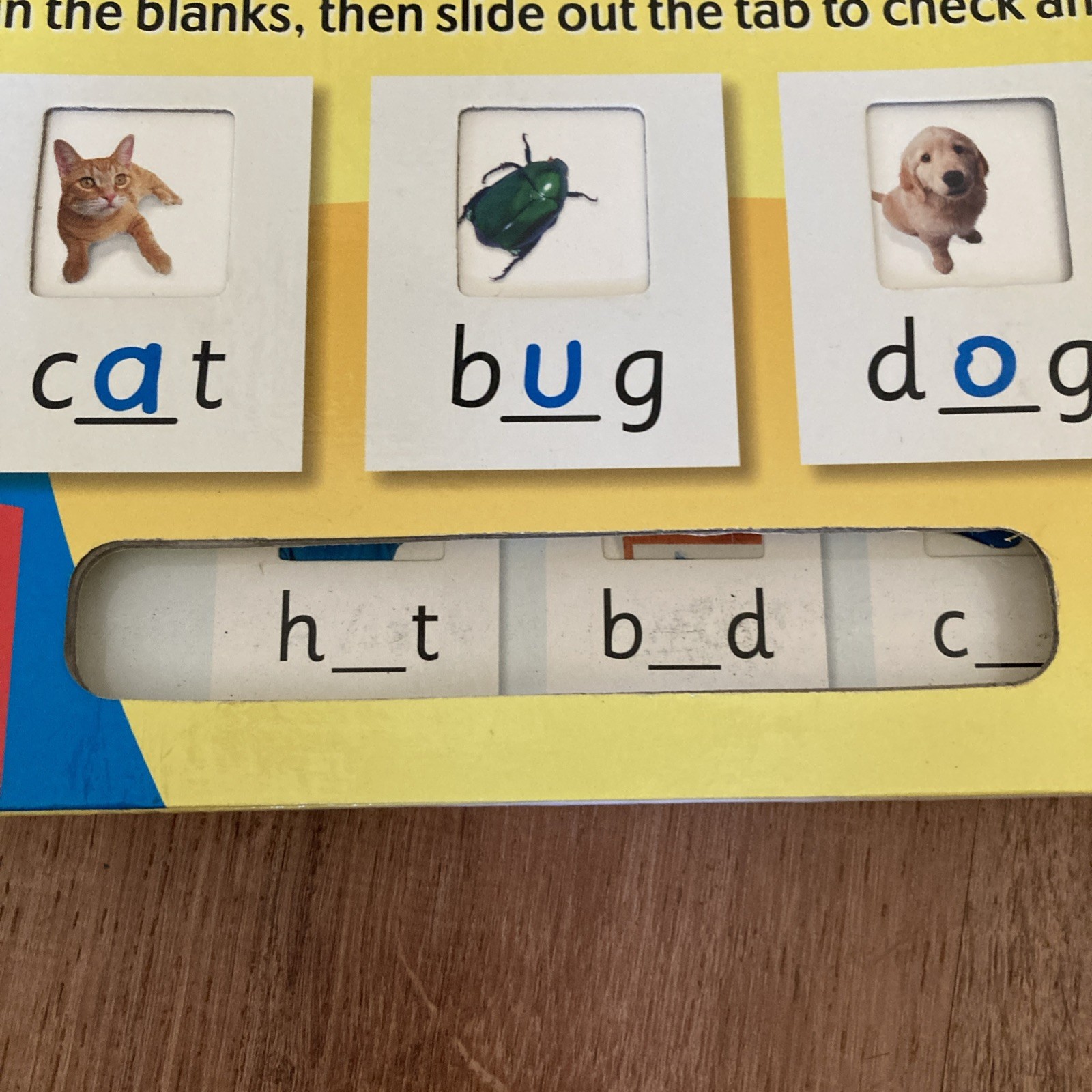 Phonics Learning Write Slide Learn Spiral-Bound Educational Activity Book
