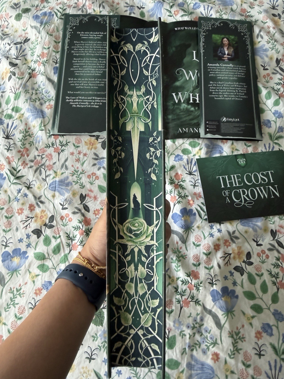 Fairyloot The Lure of Wolves and Whispers by Amanda Connolly Special Edition