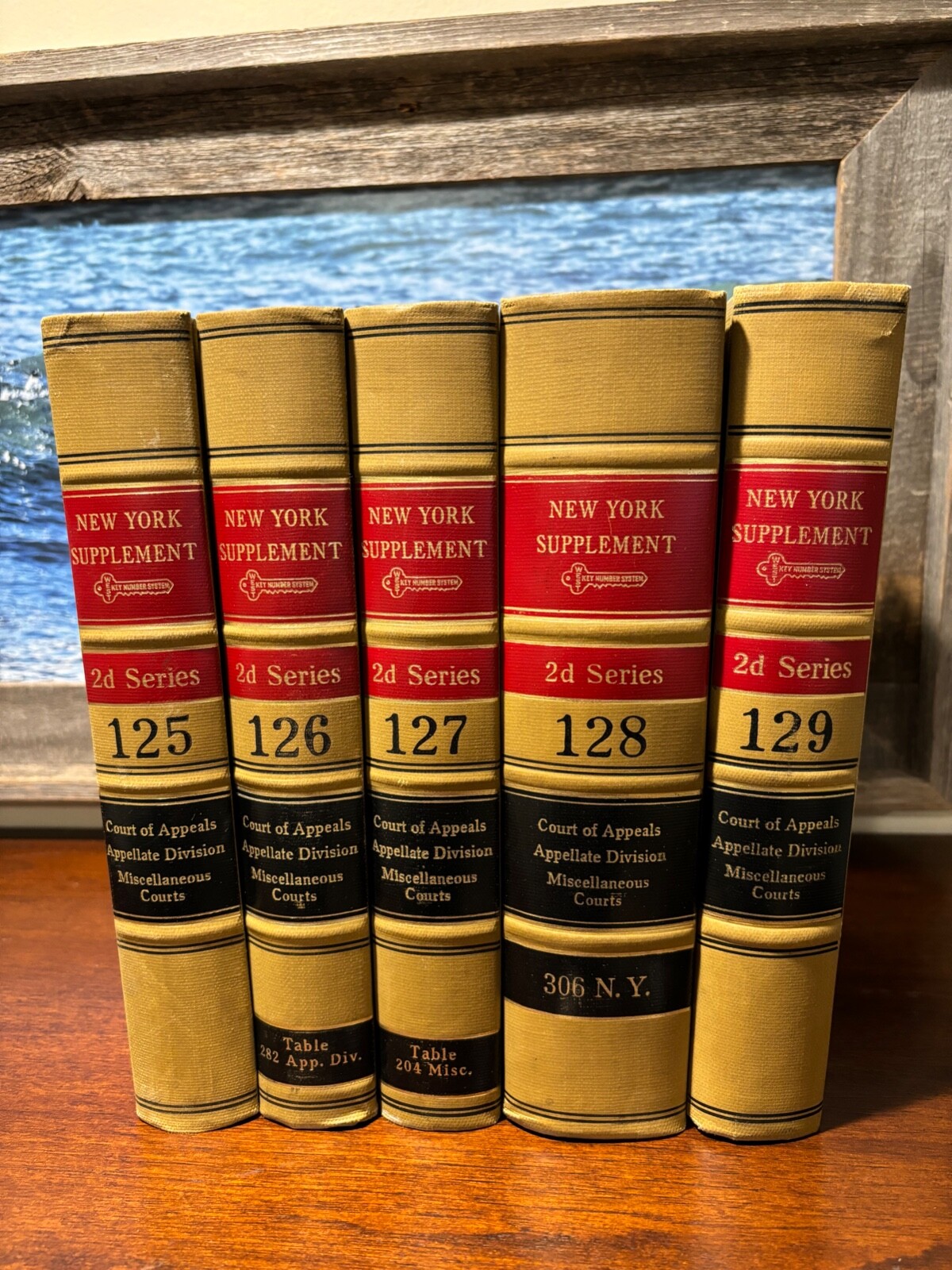 NEW YORK SUPPLEMENT 2d SERIES Lot of 135 Volumes #125-259 – HB Court Appeals LAW