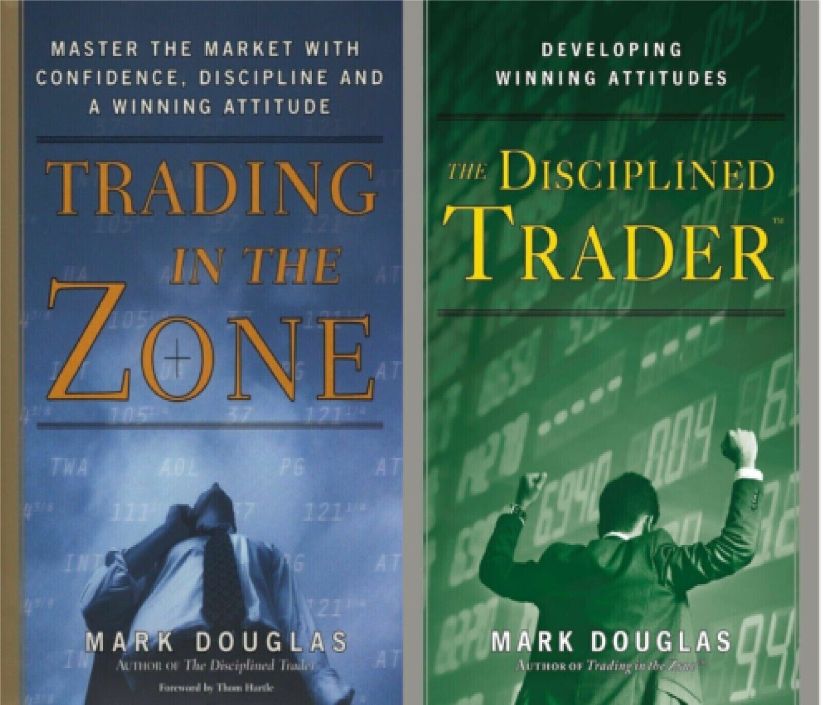 The Disciplined Trader & Trading In The Zone PAPERBACK Book o793