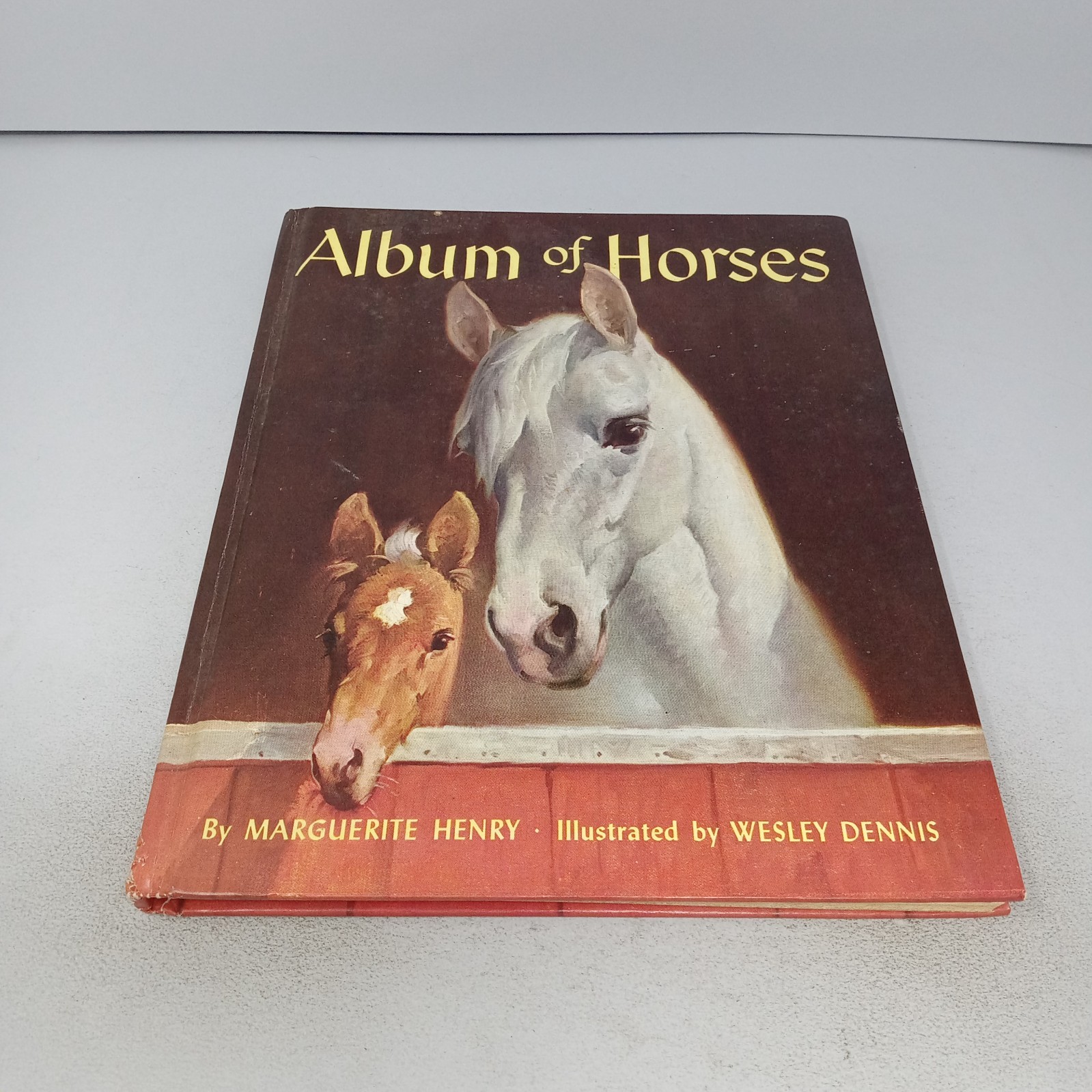Album of Horses: 1978 23rd Printing Rand McNally Hardcover by Marguerite Henry