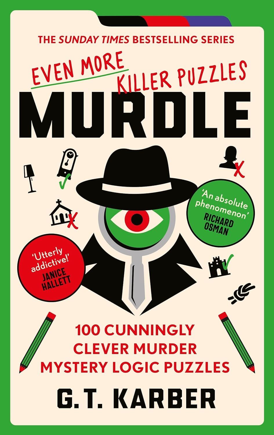 NEW Murdle Series 3 Books Set by KARBER G.T Vol I, II, III Paperback 2024
