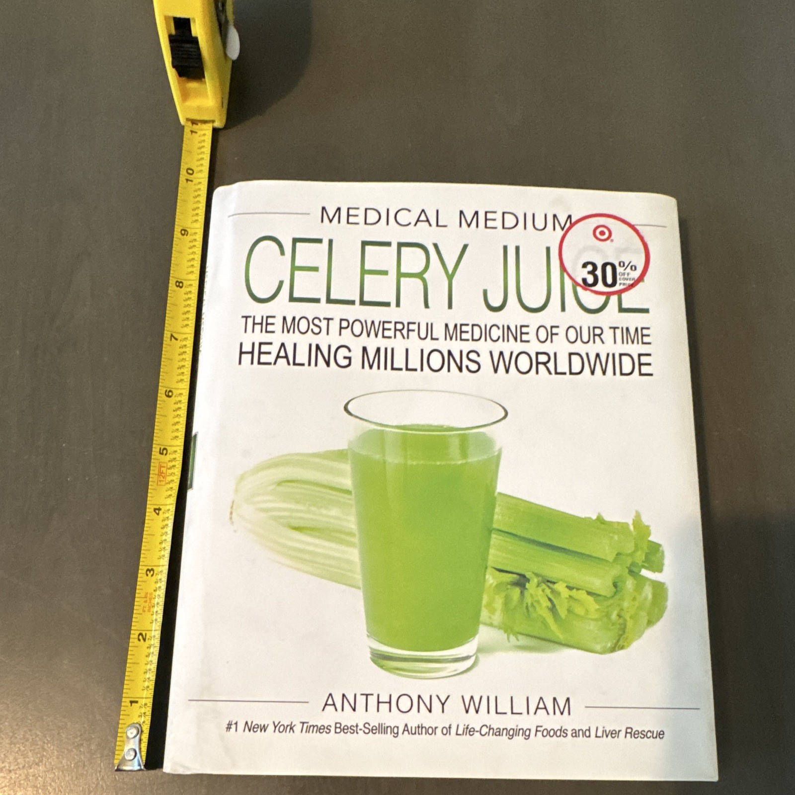 Anthony William Medical Medium Celery Juice Hardcover 2019 Hay House DJ