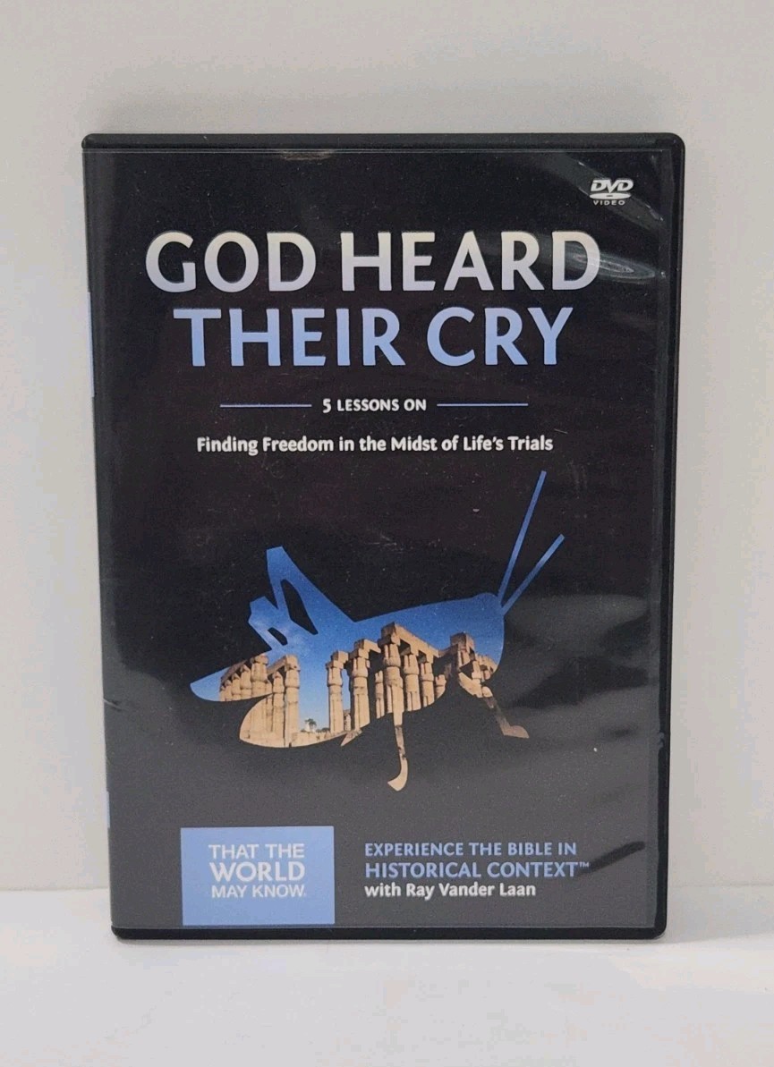 God Heard Their Cry DVD Study Guide Faith Lessons Vol 08 Ray Vander Laan