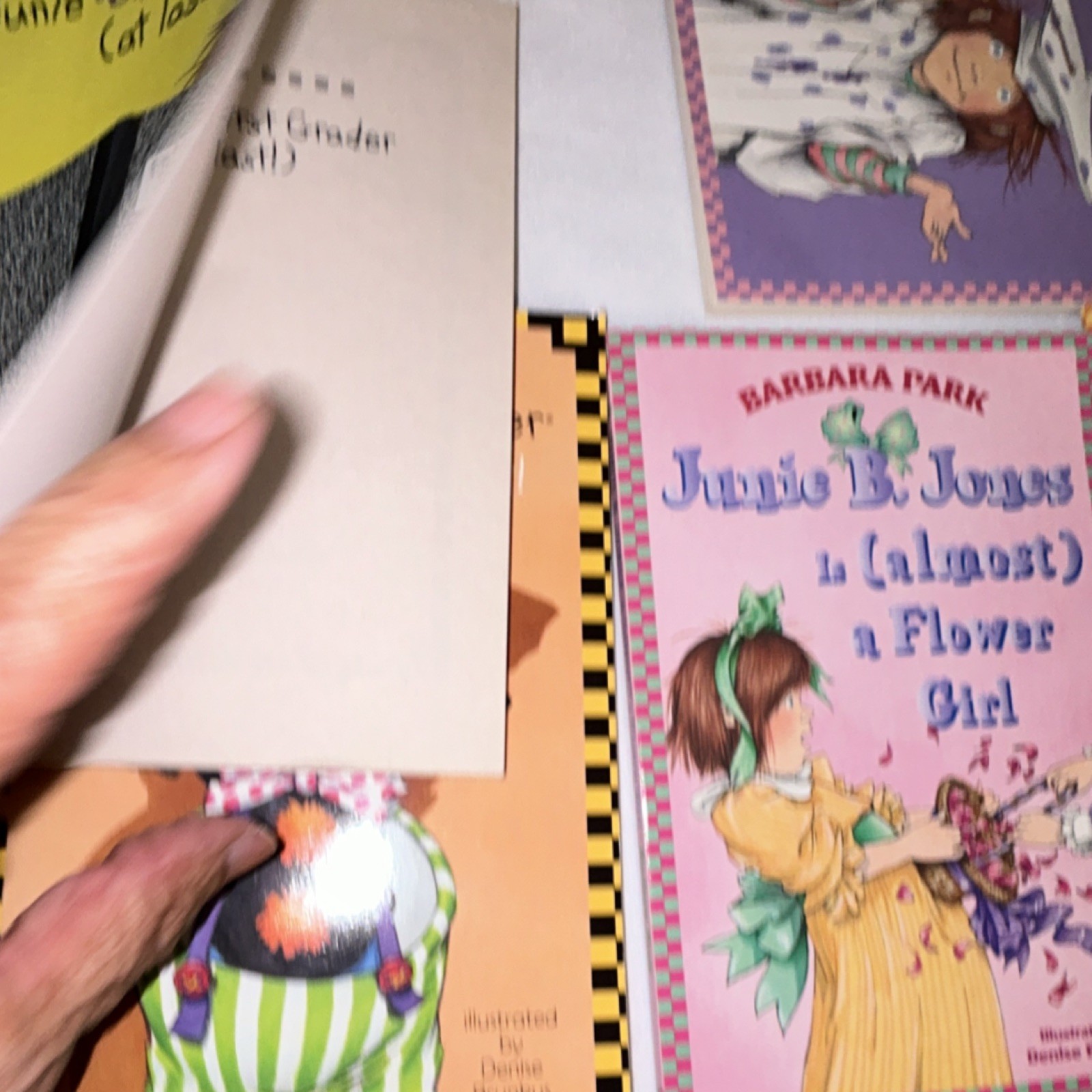Junie B. Jones Barbara Park Paperback Book Lot Scholastic Ages 4-8 Chapter
