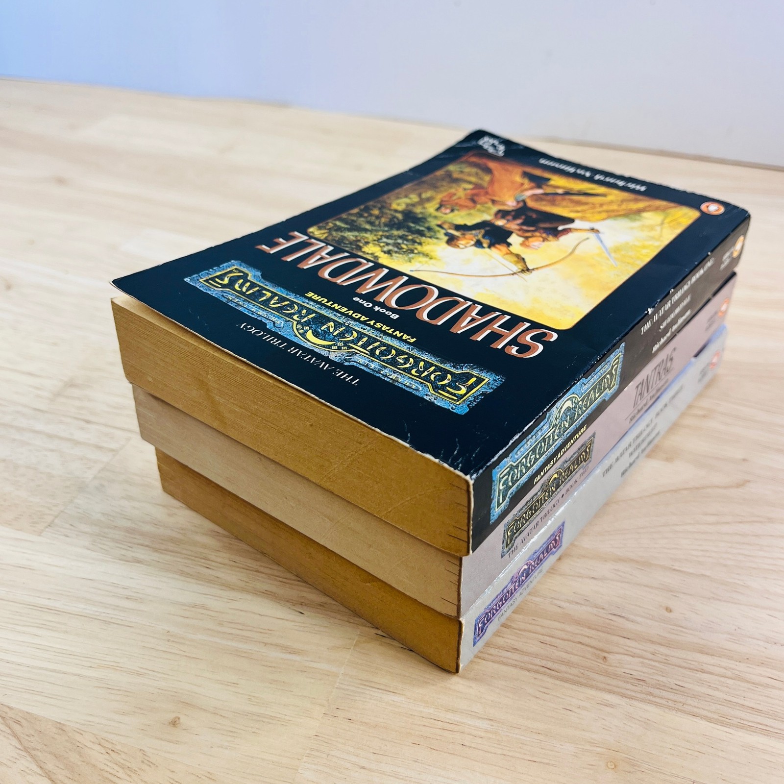 Forgotten Realms Avatar Trilogy Complete Set Shadowdale Tantras Waterdeep Pengui