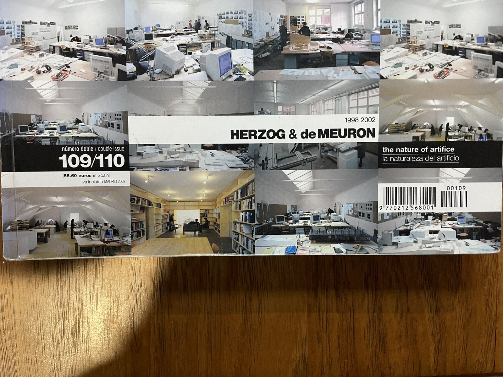 El Croquis Herzog de Meuron 1998 2002 Double Issue 109/110 Nature Of Artifice