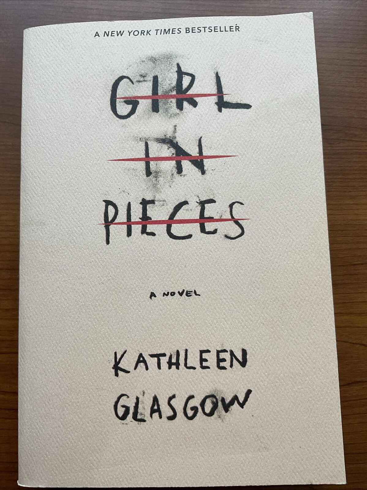 Girl in Pieces Paperback YA Fiction Book By Kathleen Glasgow