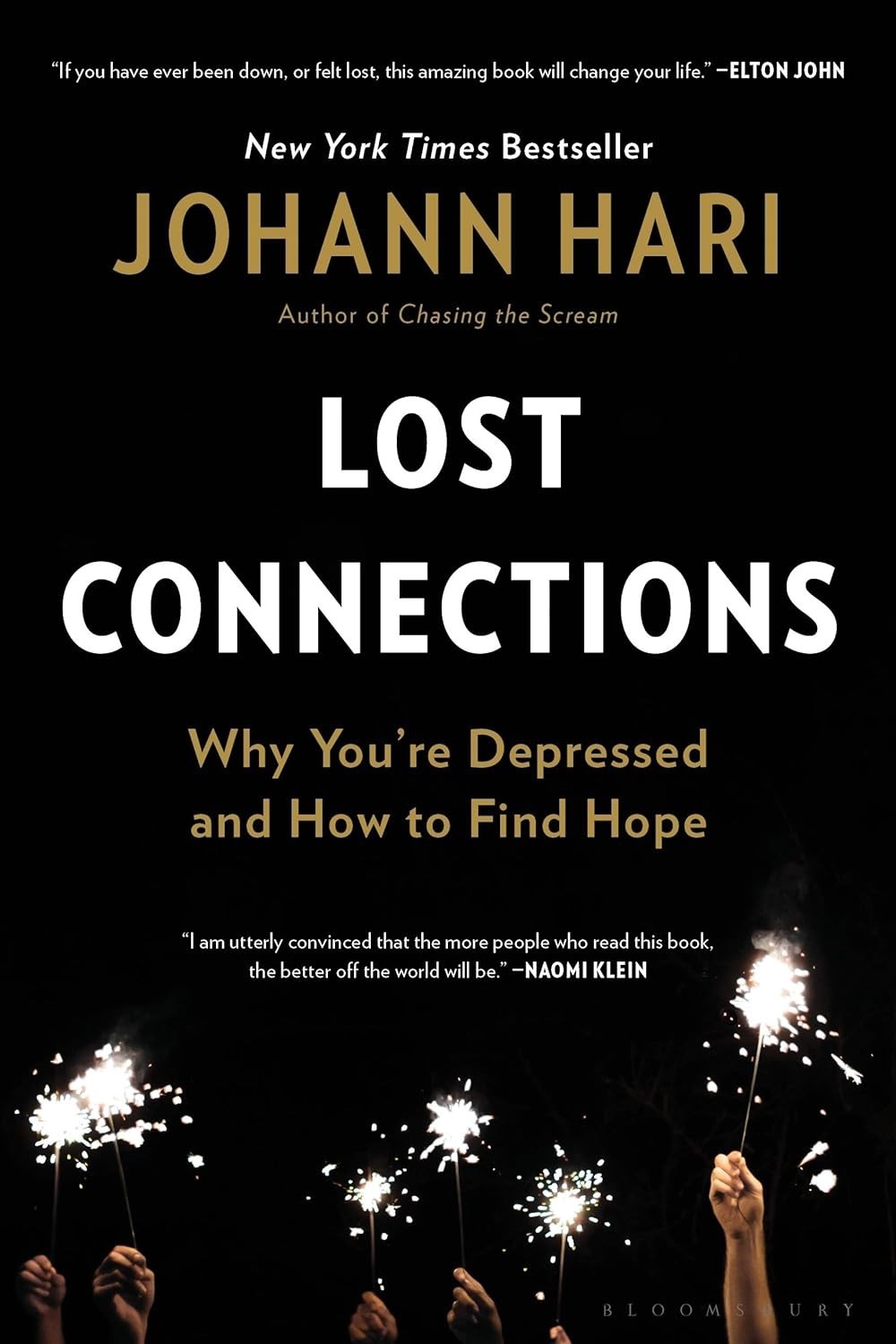 Lost Connections by Johann Hari 2019 Paperback NEW