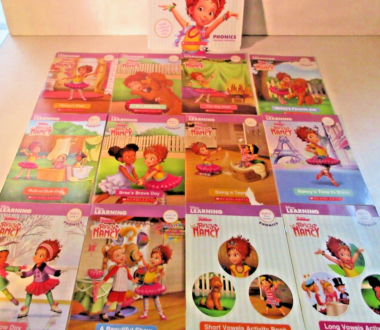 Fancy Nancy Phonics Reading Program Book Lot K Learning To Read