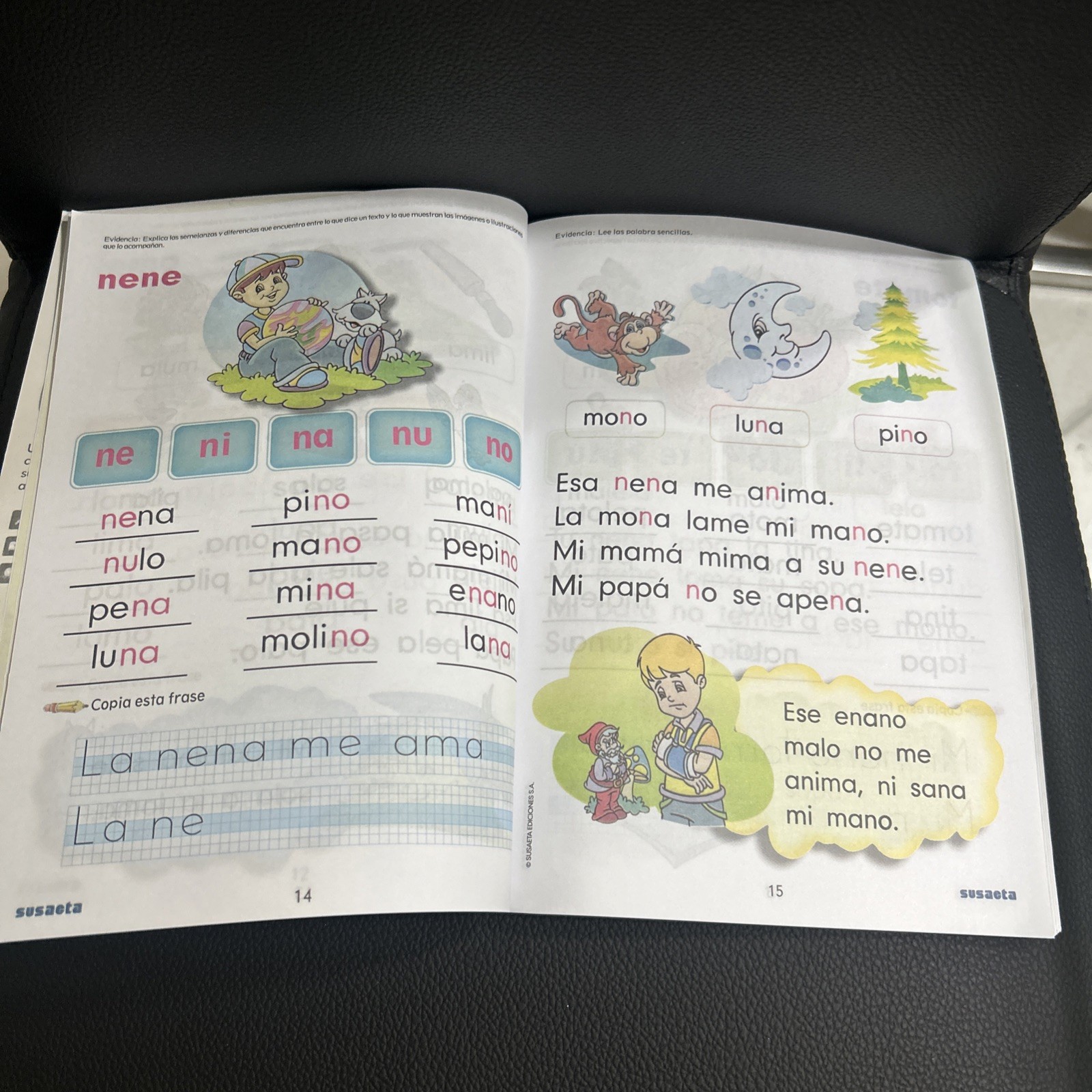 Nacho: Libro Inicial De Lectura (Susaeta) Spanish 95 paginas Colombia