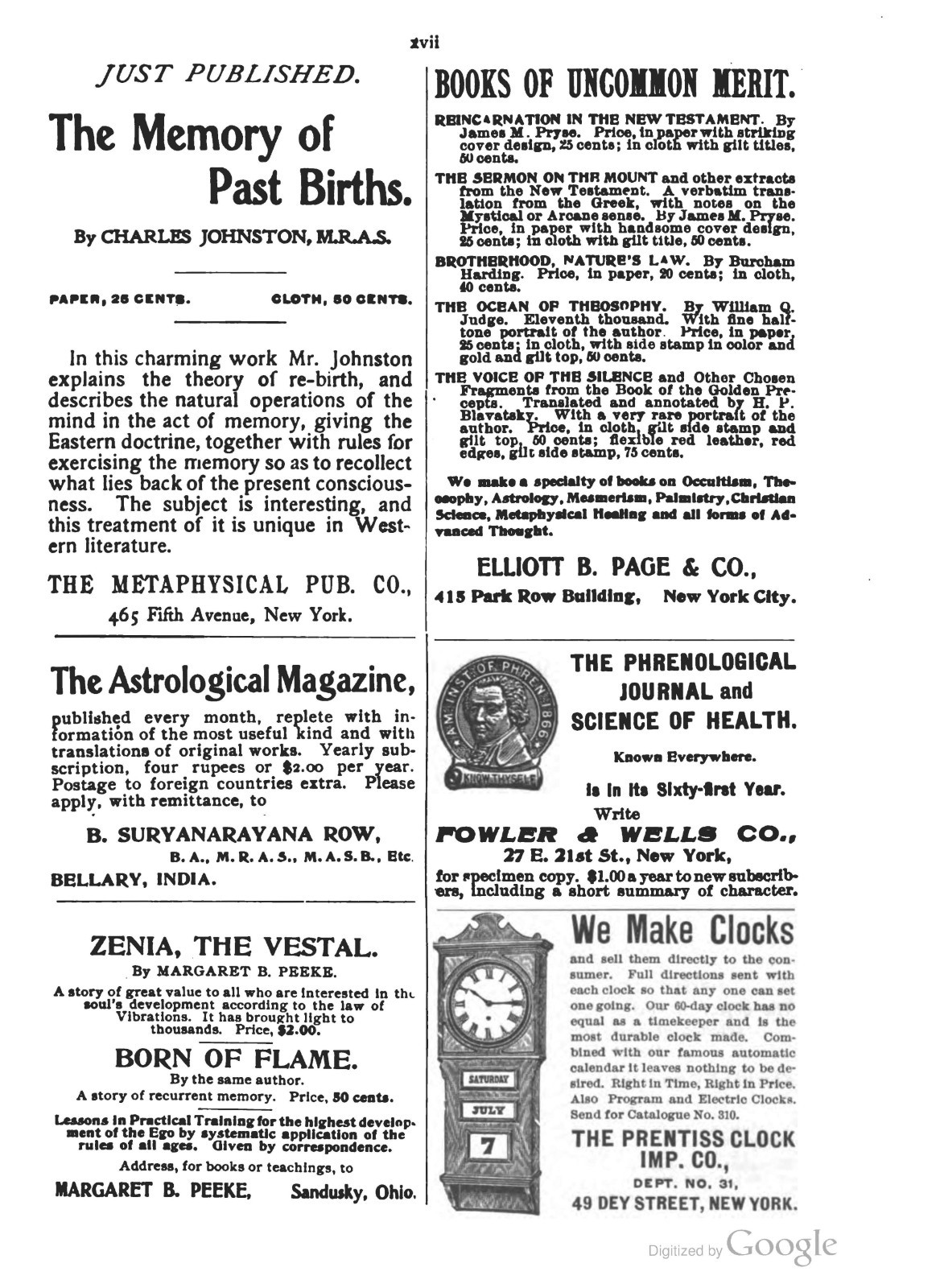 Metaphysical Magazine 1895-1908 full run on DVD or USB . 130 issues (occult).