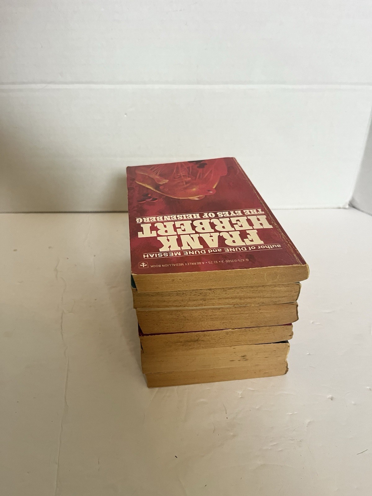 Frank Herbert Vintage Science Fiction Paperback Lot Dune Messiah Godmakers
