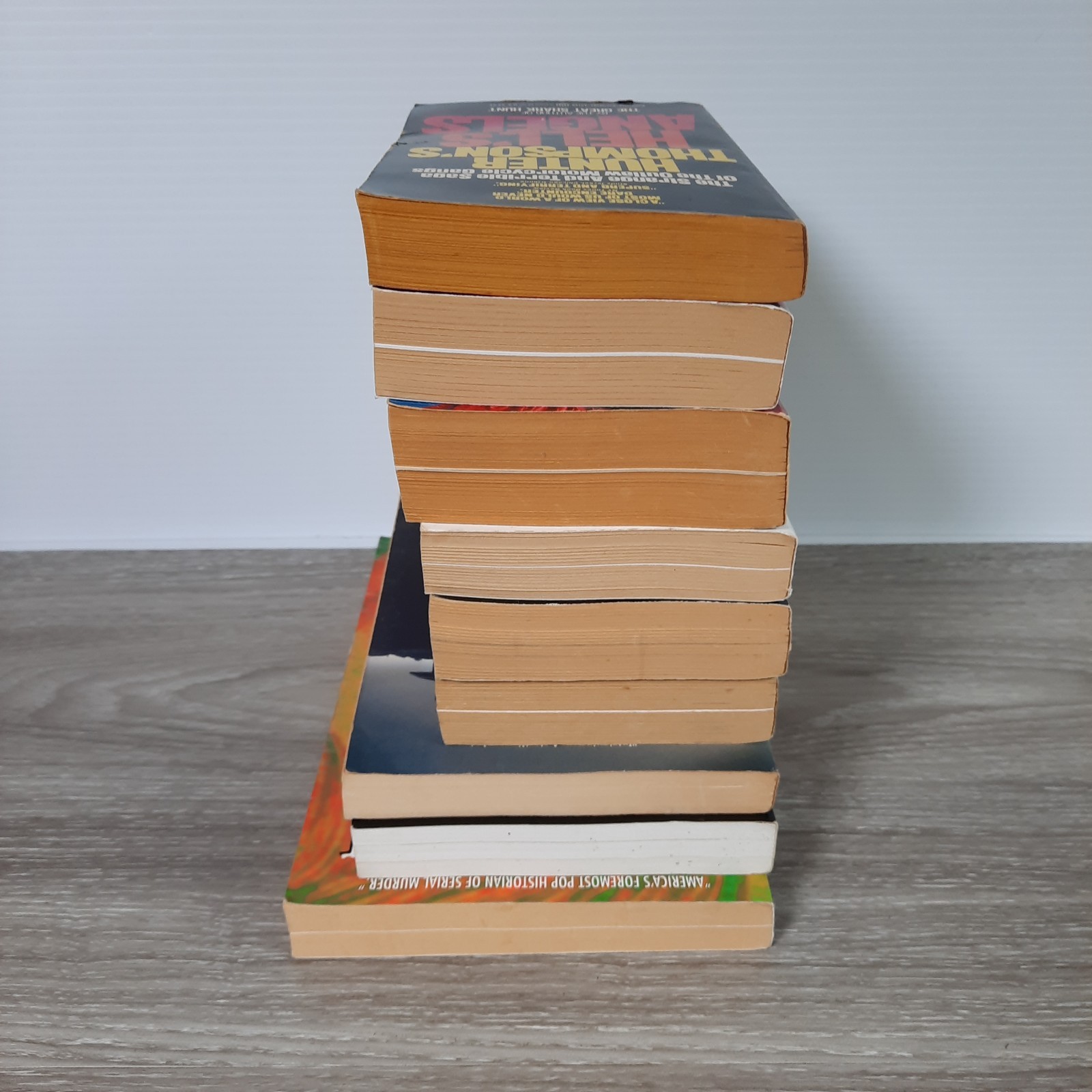 True Crime PB Lot of 9 Murder Serial Killers Hunter S. Thompson Hell’s Angels