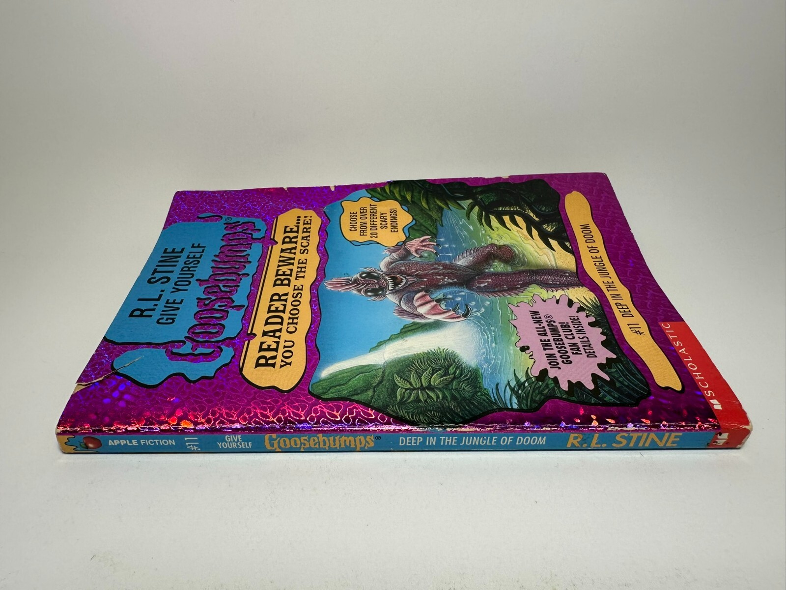 INVERTED ERROR 1st Print #11 Deep In the Jungle Of Doom Give Yourself Goosebumps