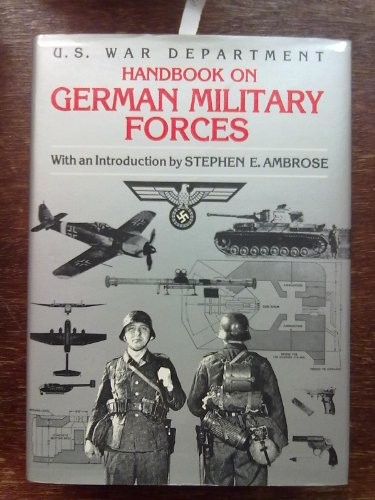 Handbook on German Military Forces by United States. War Dept. Hardback Book The