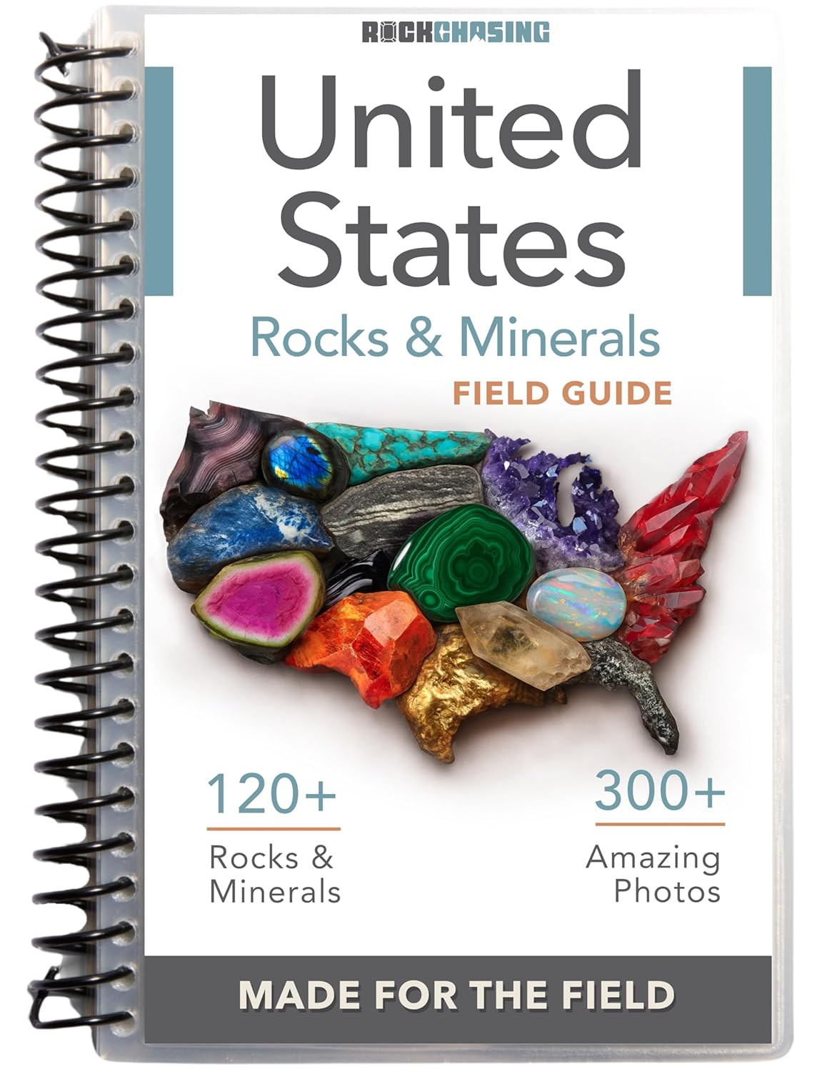 Rocks and Minerals of the United States Identification Field Guide | Thick Water